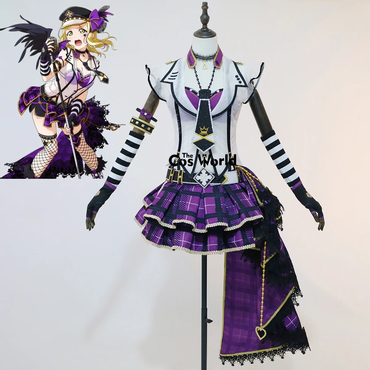 ラブライブサンシャイン Aqours パンクロック黒澤ルビィ・ダイヤ・大原