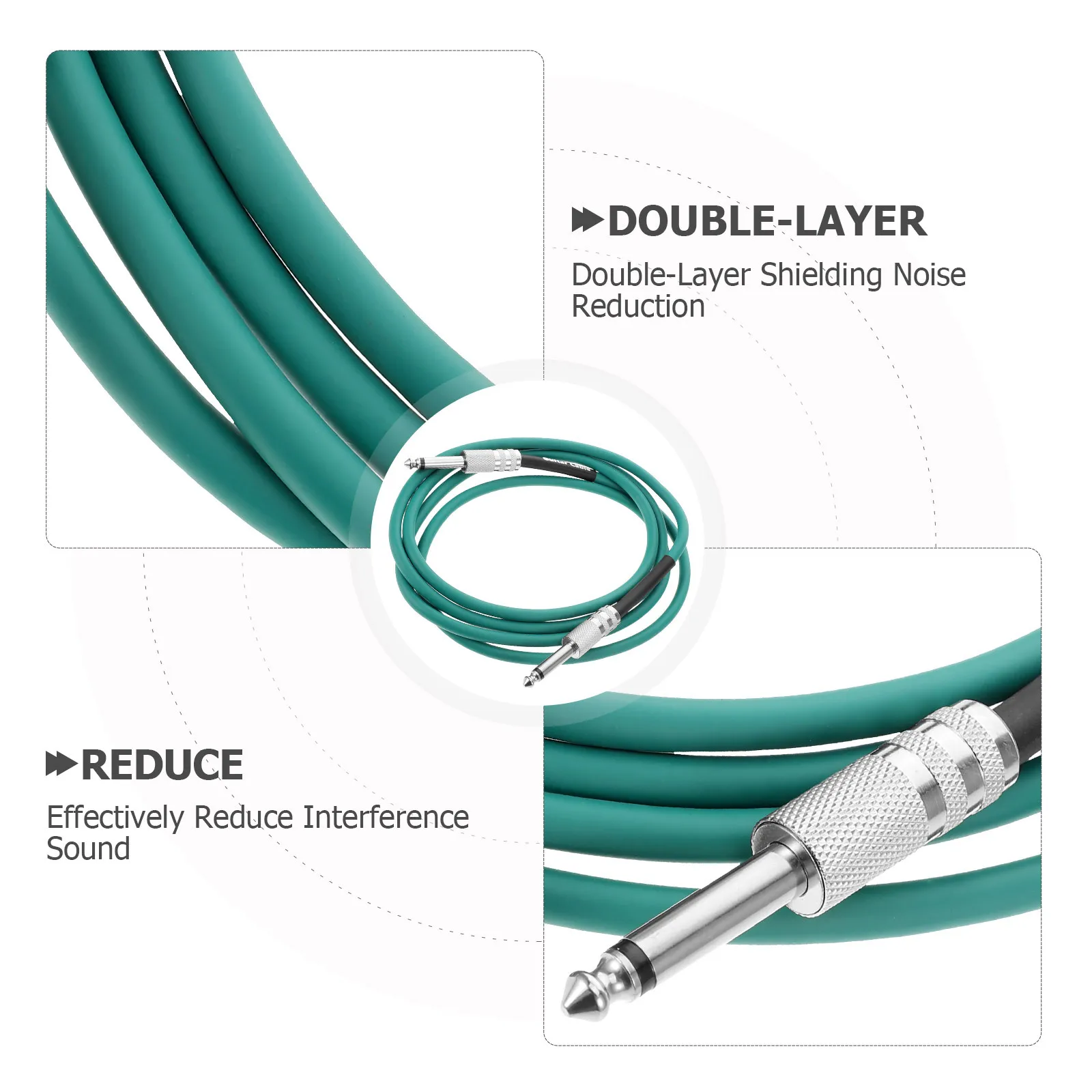 10Ft كابل الغيتار الكهربائي أداة الحد من الضوضاء سلك الصوت ل أمبير باس الدواسات التصحيح الكابلات الغيتار أمبير #3