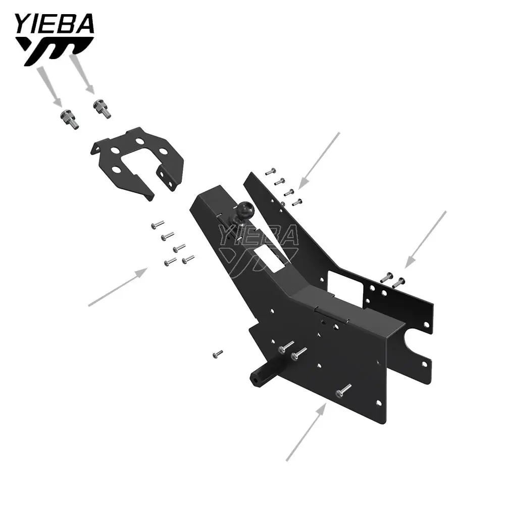 For KOVE 450 Rally 2022 2023 2024 Motorcycle Parts Front Headlight Bracket Head Light Holder Moto Upper Fairing Stay Indicators