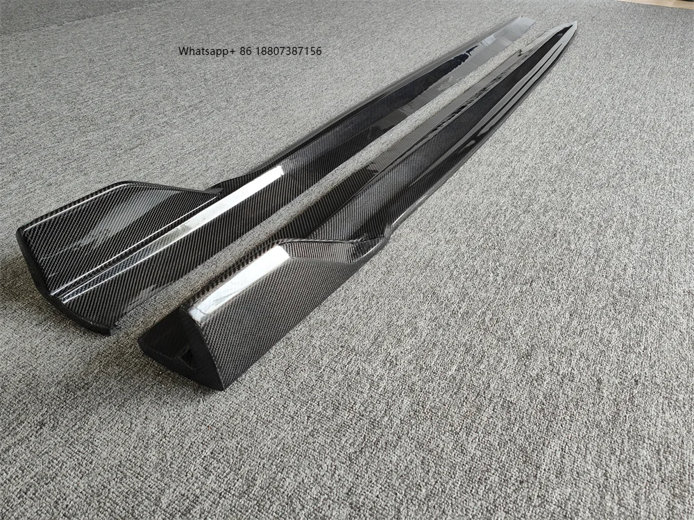 

High Quality Carbon Fiber LD Style Car Side Covers 100% Fitted forBMW X5M F95 Body Kit Side Skirts New Condition