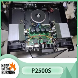 1Pcs Digital Power Amplifier 1U Power Amplifier P2500S Professional 250W*2 For Home KTV Bar High