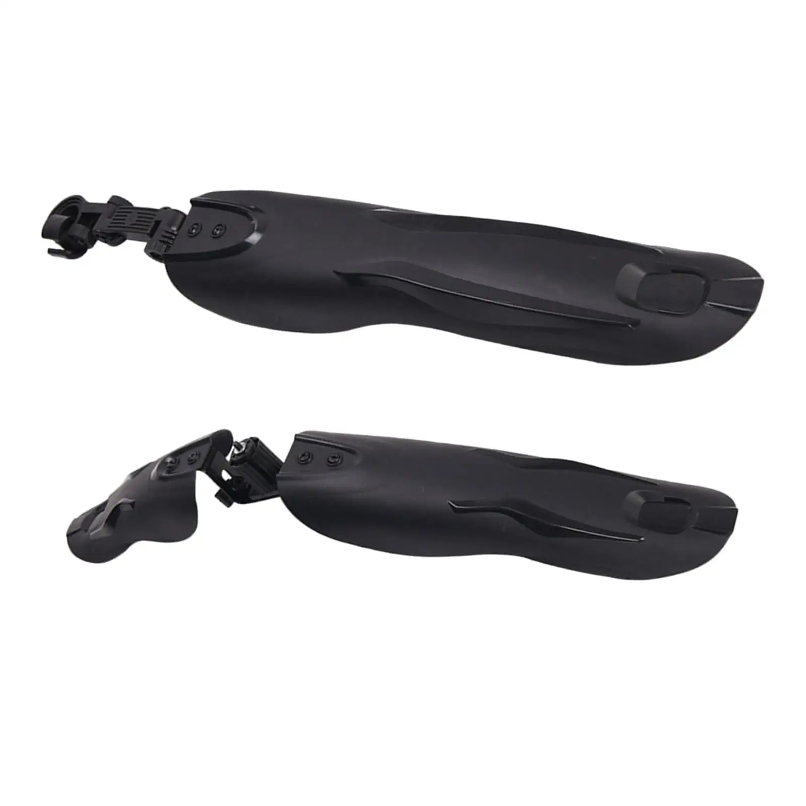 Mountain Bike s Front/Rear Mudguard Black Lengthen Widen Bike Set Bike Mud Guard Front and Rear Mud Flaps Splash Guard Set