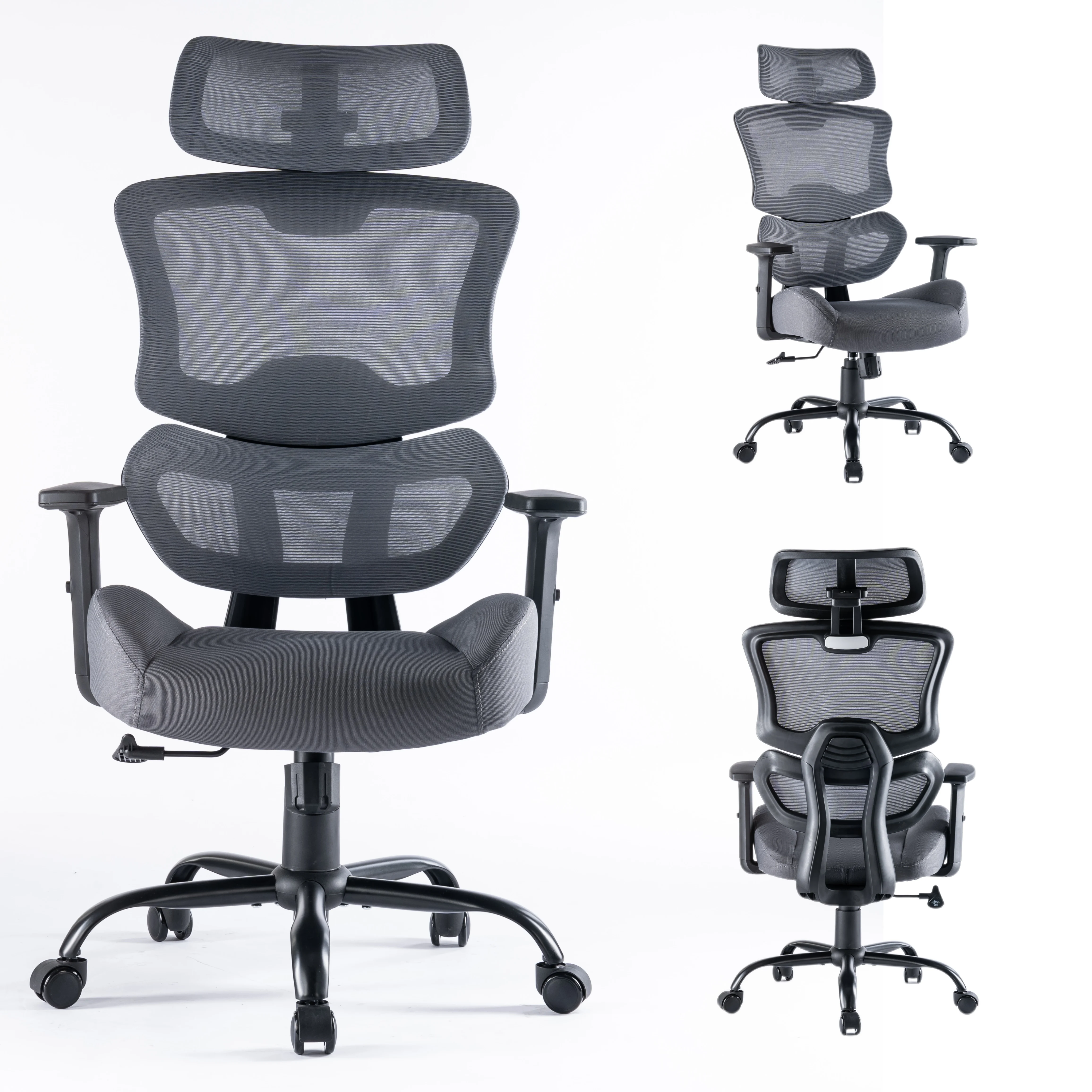 2025 China Hot Sale Modern Luxury High Back Office Mesh Chair with 3D Armrest