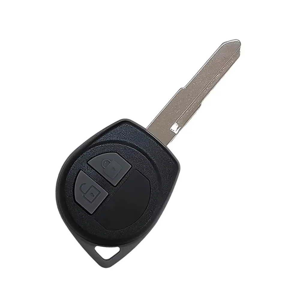 2 Buttons Replacement Remote Car Key Shell For Suzuki Grand Vitara SWIFT With Rubber Button Pad Fob HU133R/TOY43 Blade