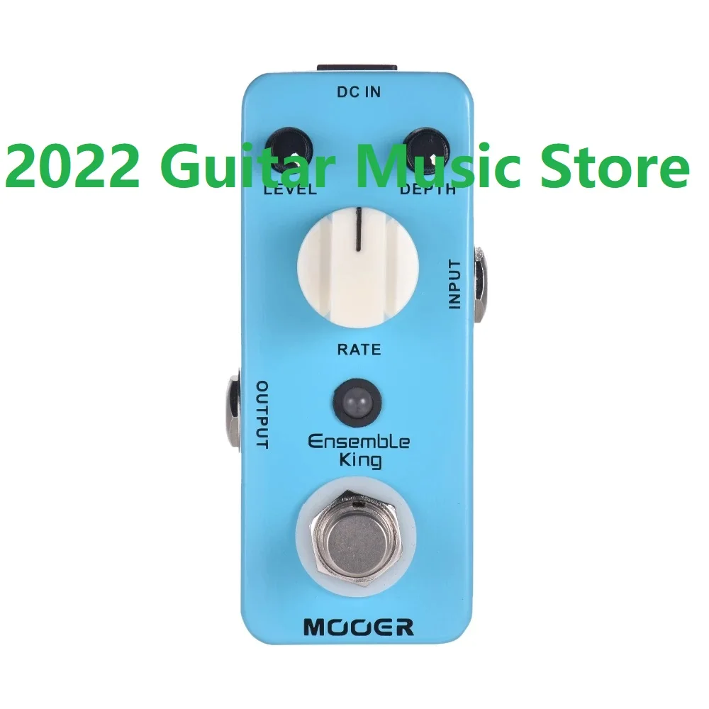 MOOER Ensemble King Analog Chorus Guitar Effect Pedal True Bypass Full Metal Shell Electric Guitar Effects Processor Modulador