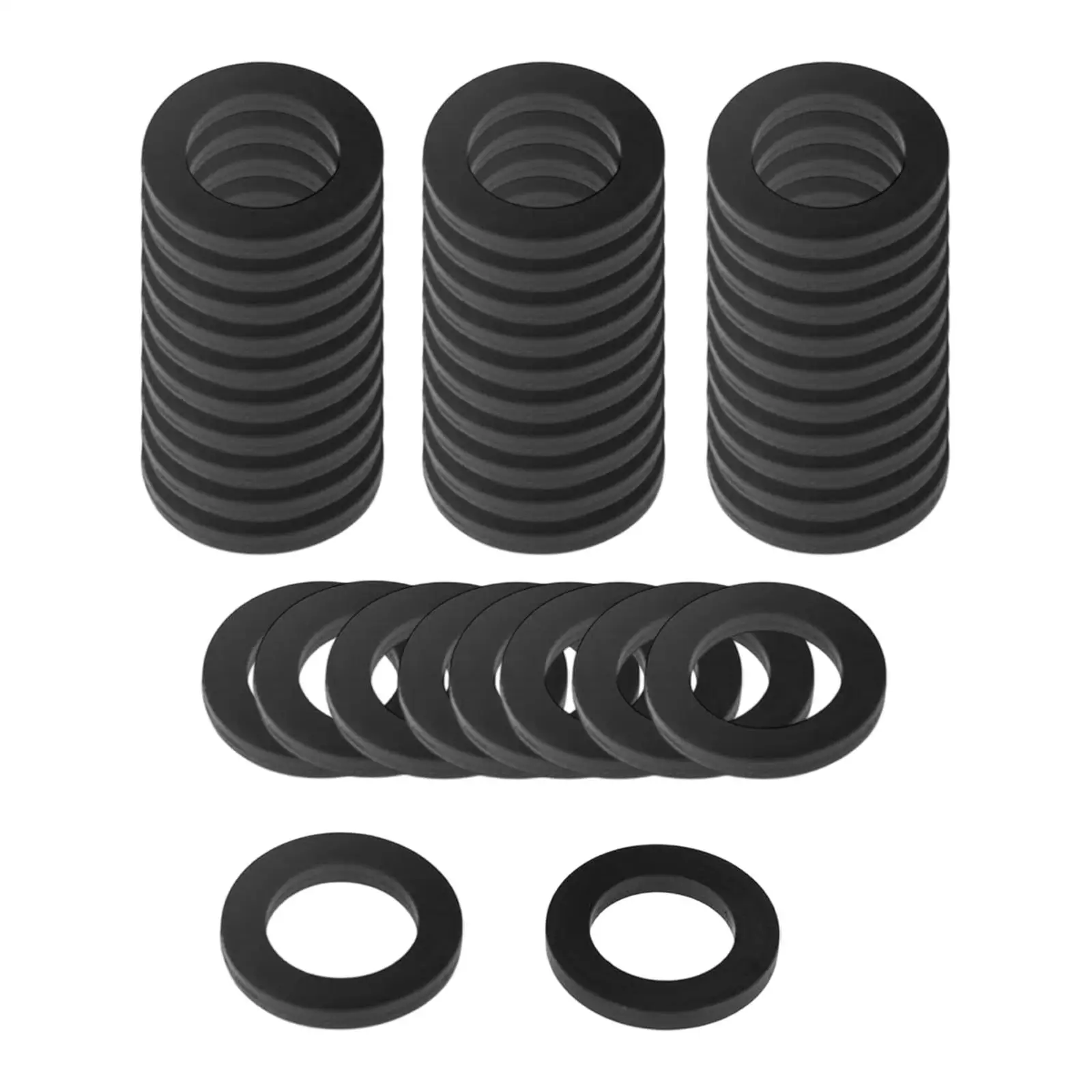 Practical Silicone Hose Gaskets Easy Install Accessories Direct Replace Washers for Garden Hose Connectors