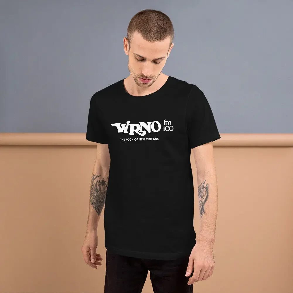 WRNO FM 100 Rock of New Orleans Radio Graphic Tee Shirt Unisex t-shirt