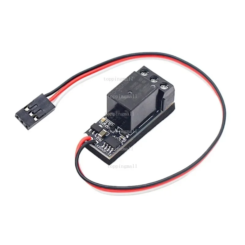 RC Model Remote Control Receiver PWM Switch Single Channel Relay Universal On/Off Control for Light Control 4.8-10v
