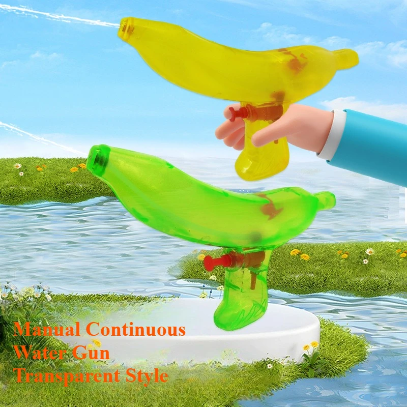 ตลกกล้วยน้ําปืนกดผลไม้ปืนฤดูร้อนสระว่ายน้ําเล่นน้ําต่อสู้ของเล่นสําหรับ Beach Battle เกมวันหยุด