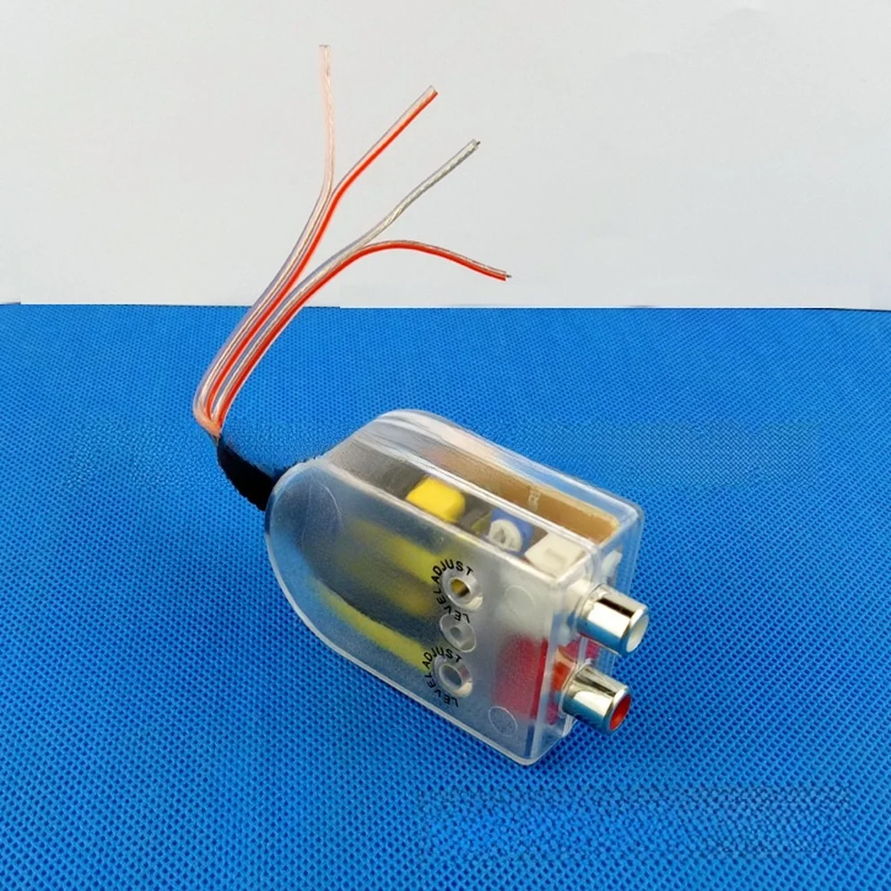 High to Low Impedance Converter 2 Pack for Speaker Level to Line Level For Signal Conversion Car Audio Applications