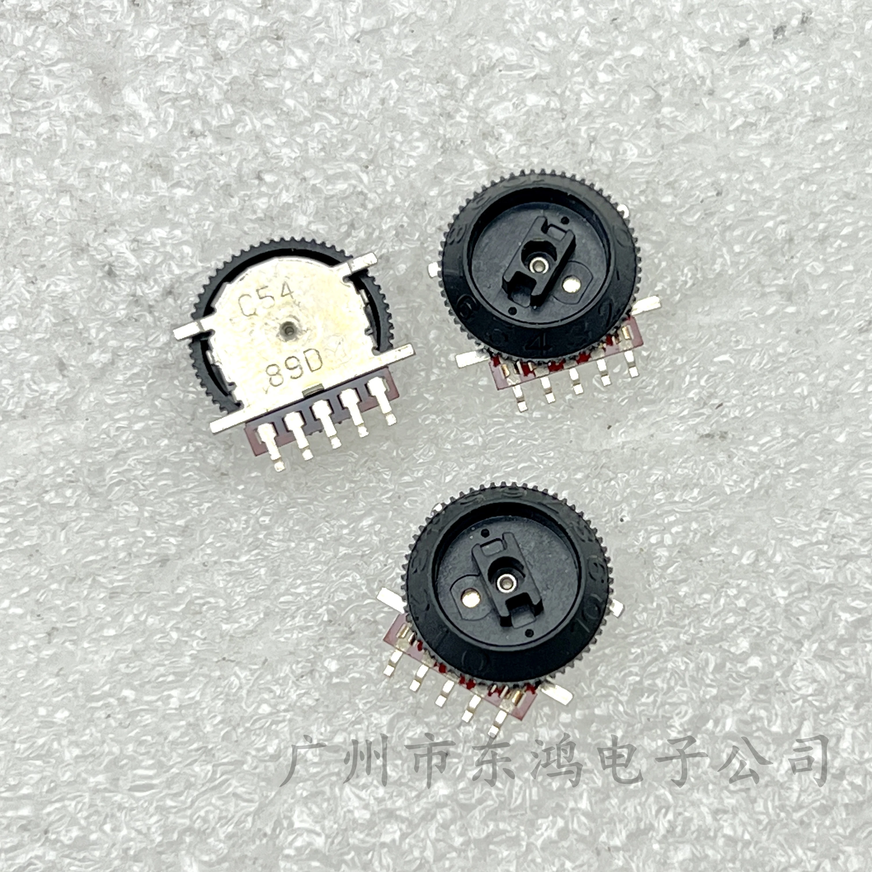 1 PCS  Y14 * 4 pulley duplex potentiometer 50K with digital 0-10