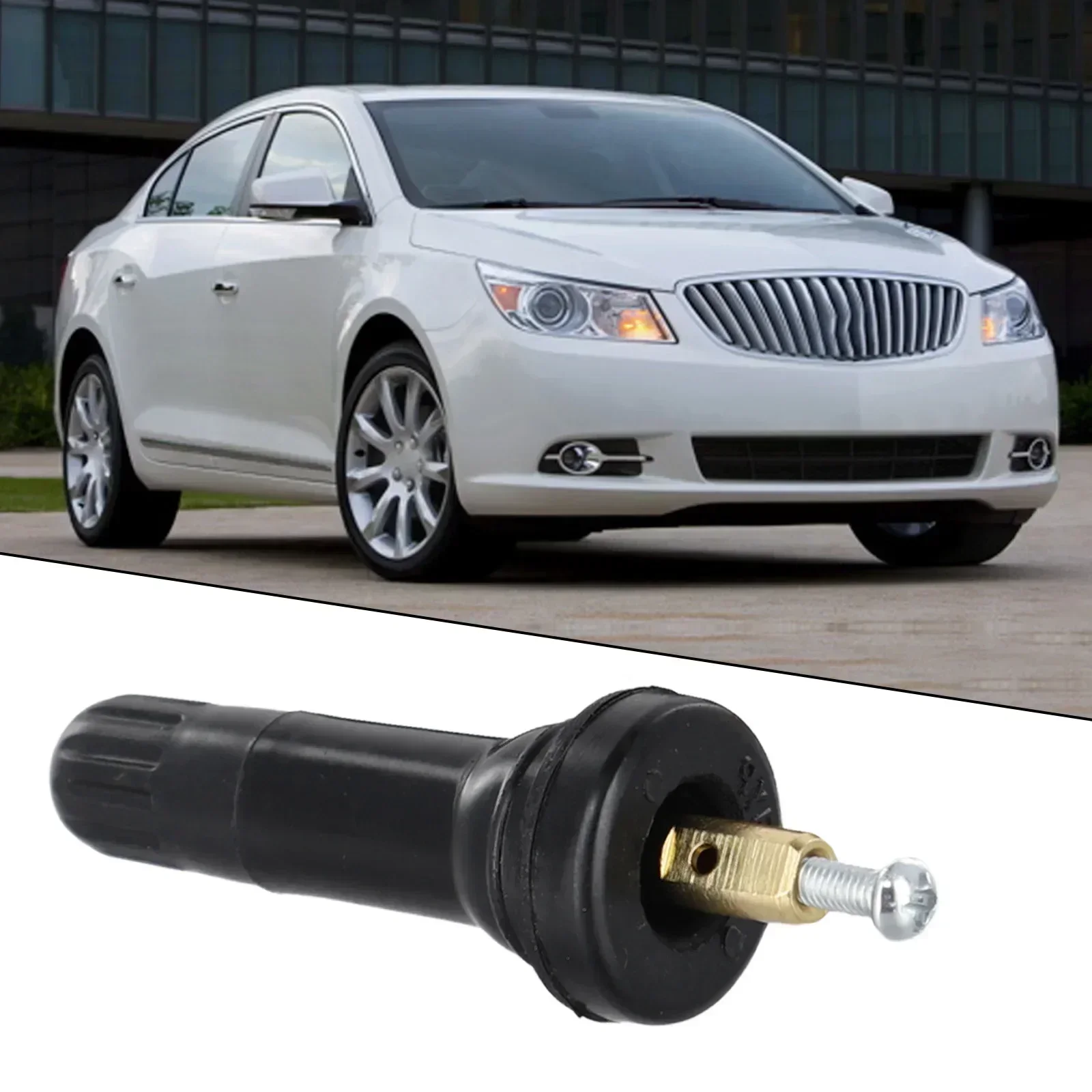 

4PCS TPMS Tire Pressure Sensor Rubber Valve Stem For GMC For Cadillac For Chevy For Encore 2013-2014 For Buick Verano 2012