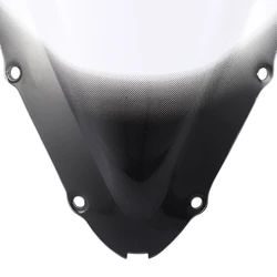 Clear+Black Double Bubble Windshield Windscreen For Honda CBR 600 F4I 2001 2002 03 04 05 06 07 Motorcycle Accessories