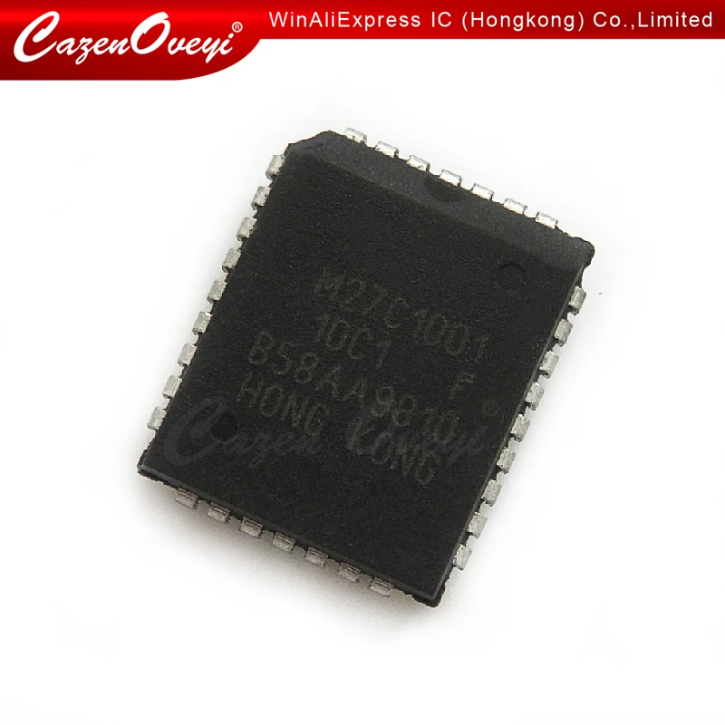 1pcs/lot M27C1001-10C1 M27C1001 10C1 PLCC-32 In Stock