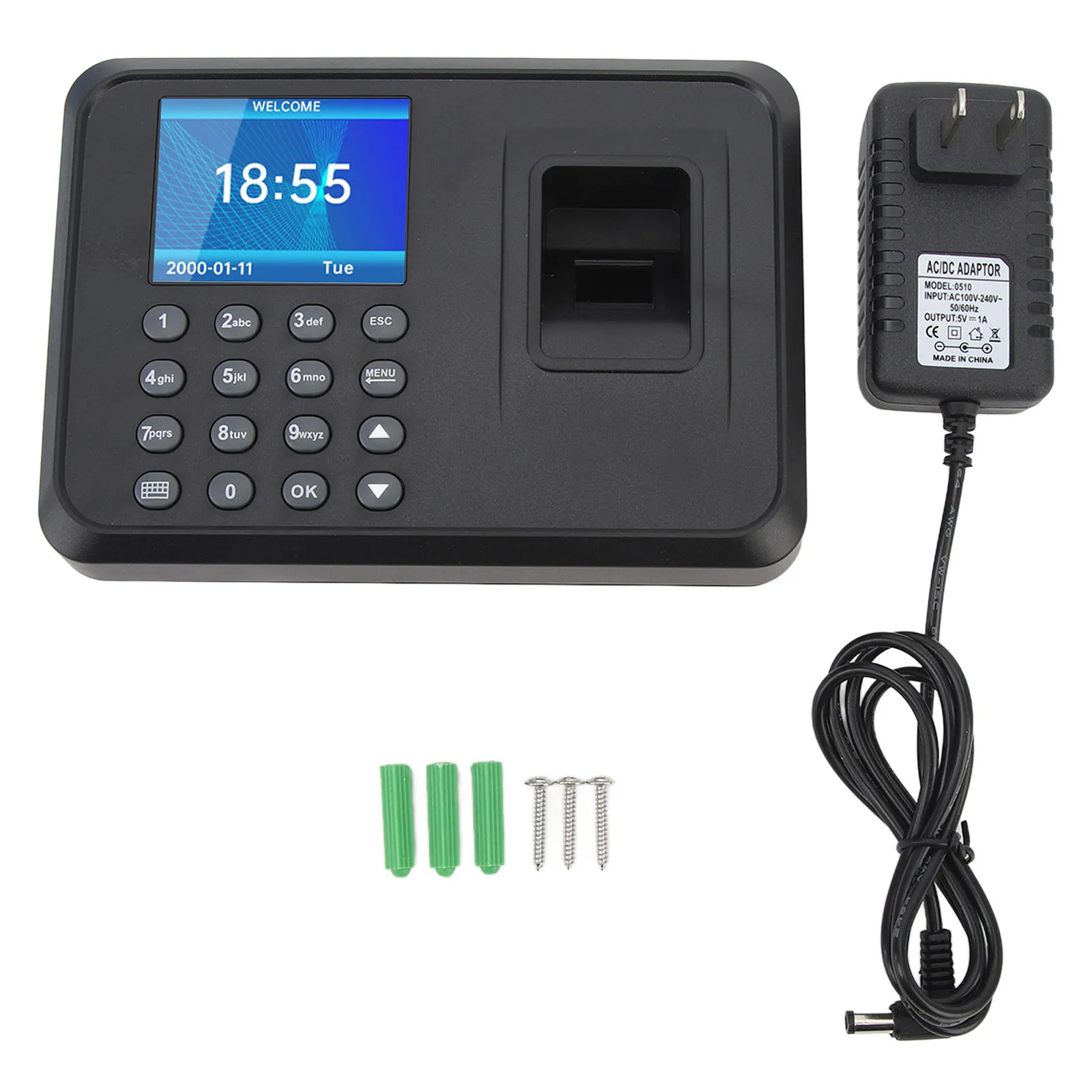 

A6 Fingerprint Attendance Machine Efficient Management Employee Checking in Recorder Fingerprint Checking in Recorder