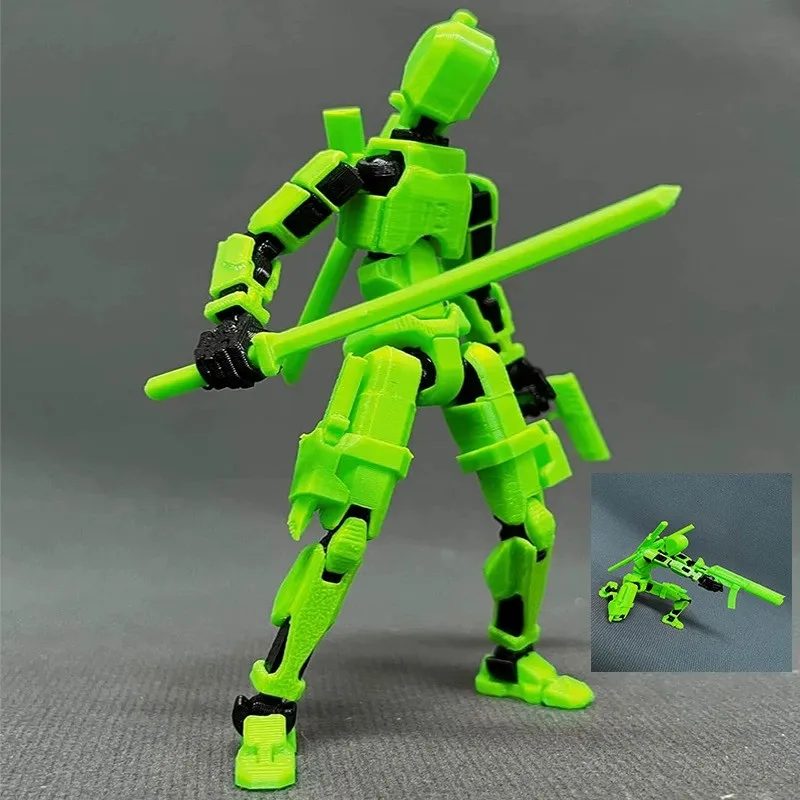 Multi-Jointed Movable 3d Printed Assembly 13 Action Figures Movable Mannequin Dummy Shapeshift Robot Strees Relief For Boy Gifts