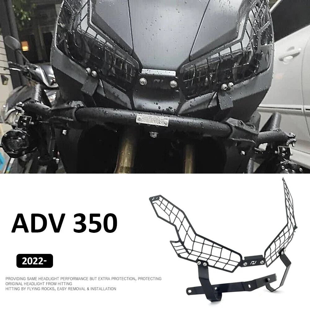 Motorcycle Accessories Headlight Headlamp Protector Cover Grill New For Honda Adv350 ADV350 ADV 350 ADV-350 Motorbike Guard