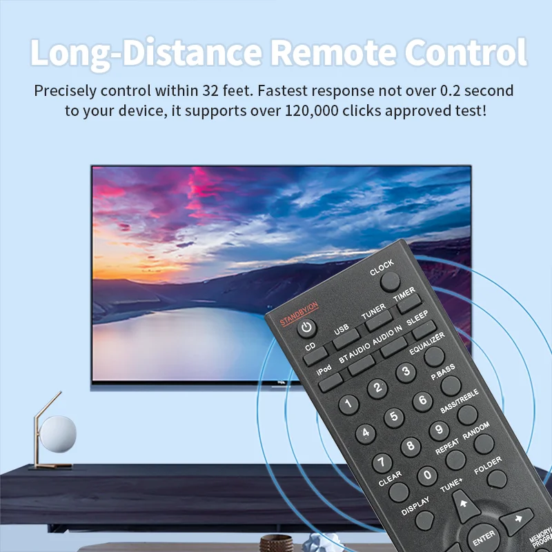 AXD7715 Remote Control Compatible With Pioneer AV Receiver X-SMC11 X-SMC22 X-HM50-S X-HM51-S X-SMC11-S X-SMC12-S X-SMC22-S