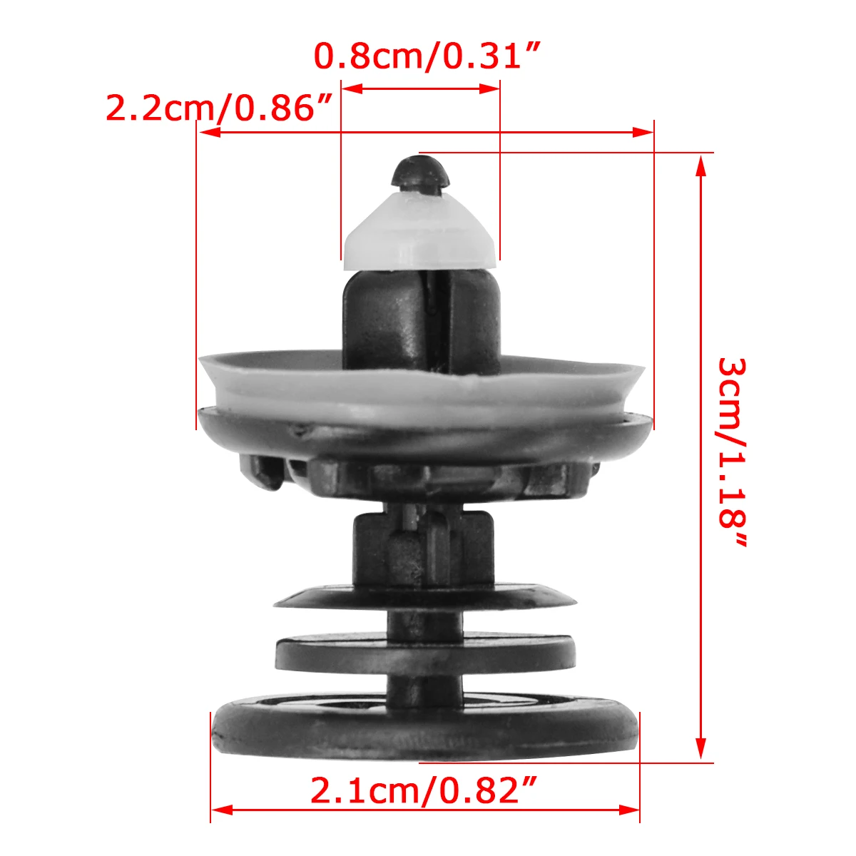 For VW Transporter T5 T6 2003 - 2015 Multivan Doubleback Car Door Panel Card Trim Clips Interior Fastener Push Rivet Accessories