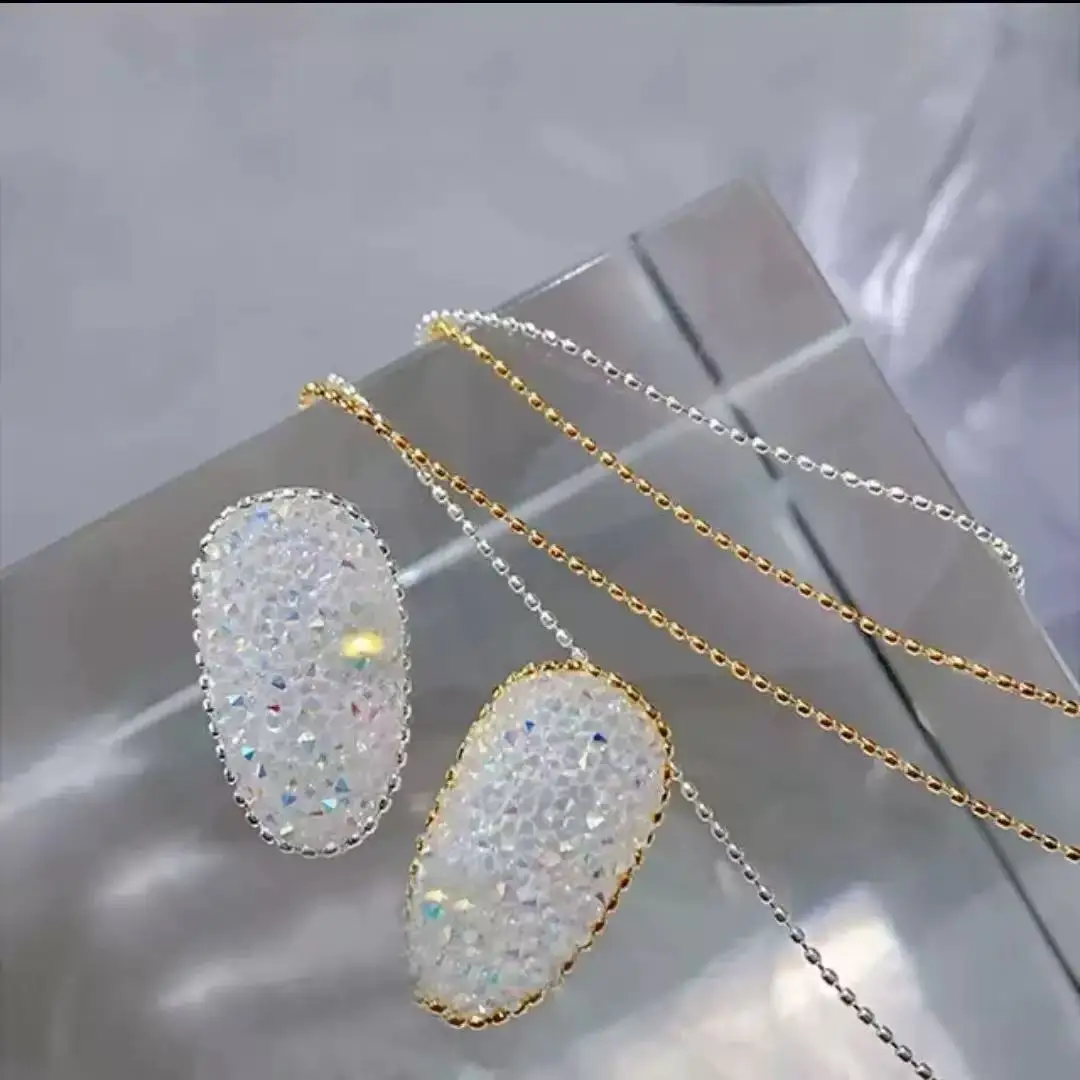 Micro Bead Chain Nail Art Decoration, Silver Gold 50cm Ball Chain for Stylish Manicures, Odorless Nail Accessory, for Hand Feet