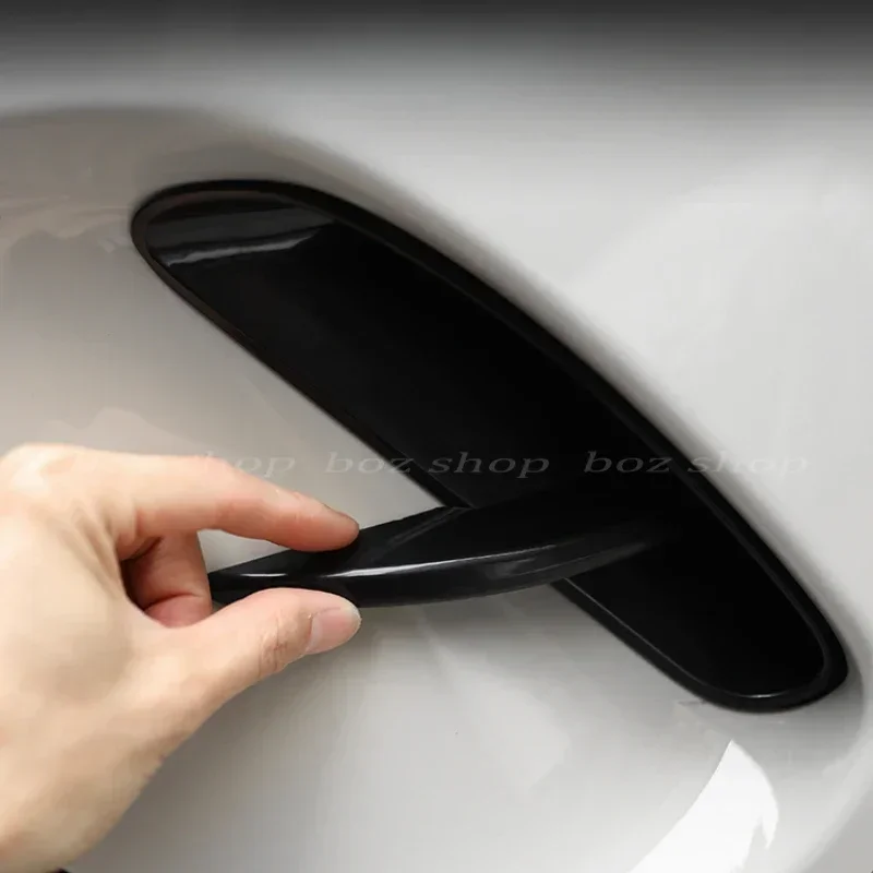 

Декоративная рамка противотуманных фар для Smart # 3-кладная декоративная рамка для автомобиля, модифицированная внешняя передняя часть, средняя сетка, яркие полоски, инструменты