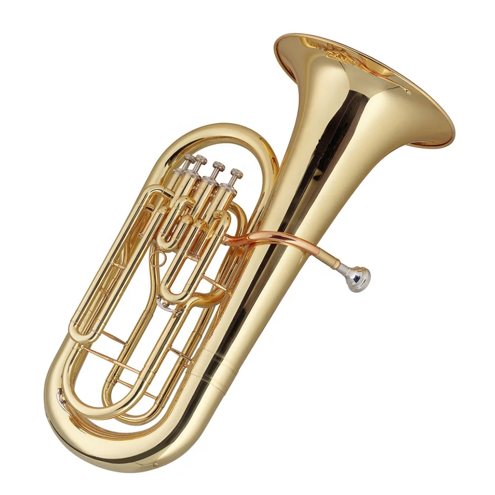 JYEP742 Euphonium With Gold 4 Upright Pistons Tone BB Option Customized
