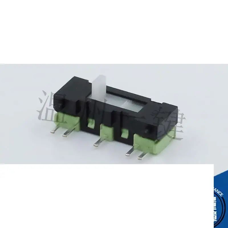 

10pcs original new KFC-D7 sliding five pin reset start control Car glass lifting switch black green modification JK920L