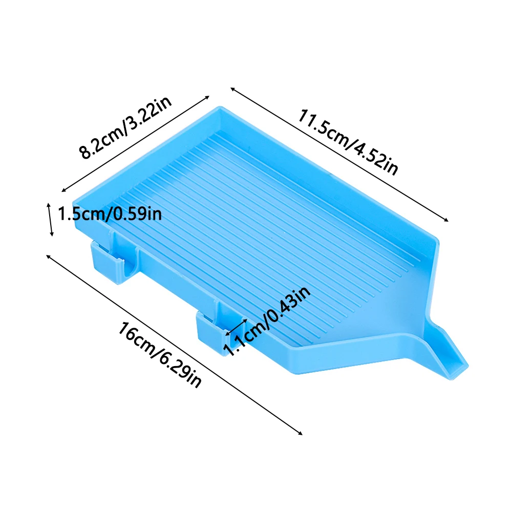 Alat setik silang bordir perca kapasitas besar nampan plastik lukisan berlian Aksesori lukisan berlian pelat bor