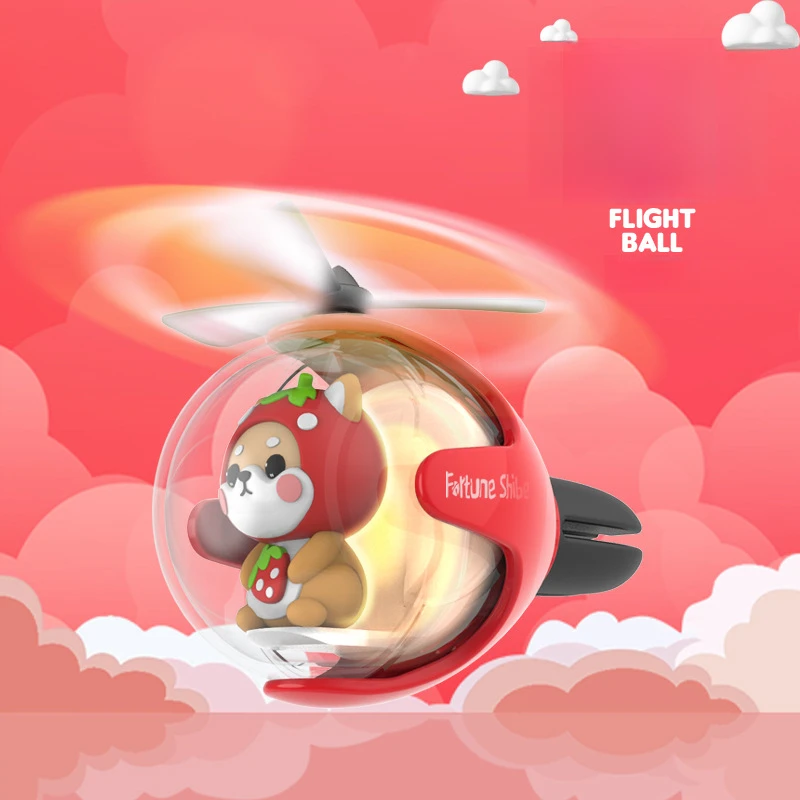 Xiaocai الديزل تحلق الكرة سيارة الهواء المعطر لطيف الكرتون شنقا زخرفة الإبداعية السيارات الروائح ديكور