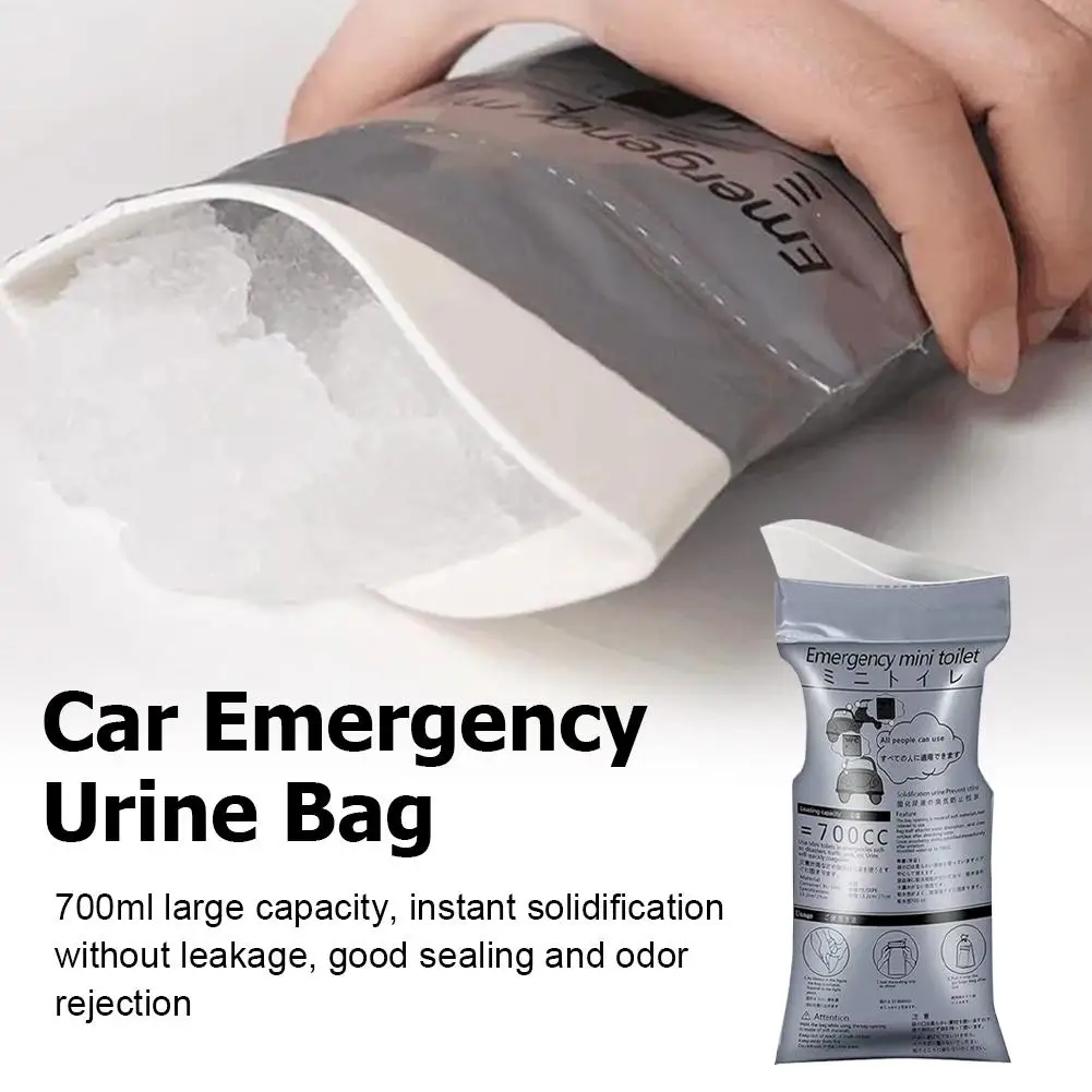Car Emergency Urine Bag Disposable Travel Mobile Toilet Portable Urinal Bag for Female Baby Male Outdoor Travel Car Urinals
