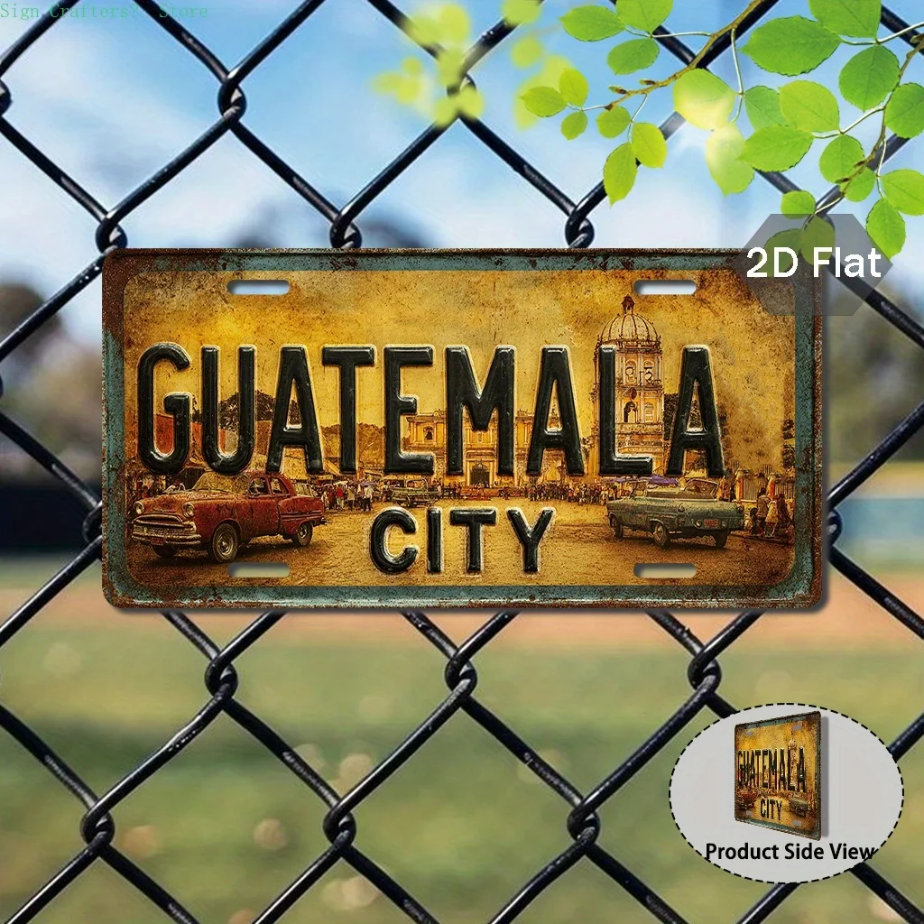 Placa de matrícula de aluminio de la marca JVintage Motor Oil con logotipo clásico, arte publicitario retro para taller automotriz o gasolinera