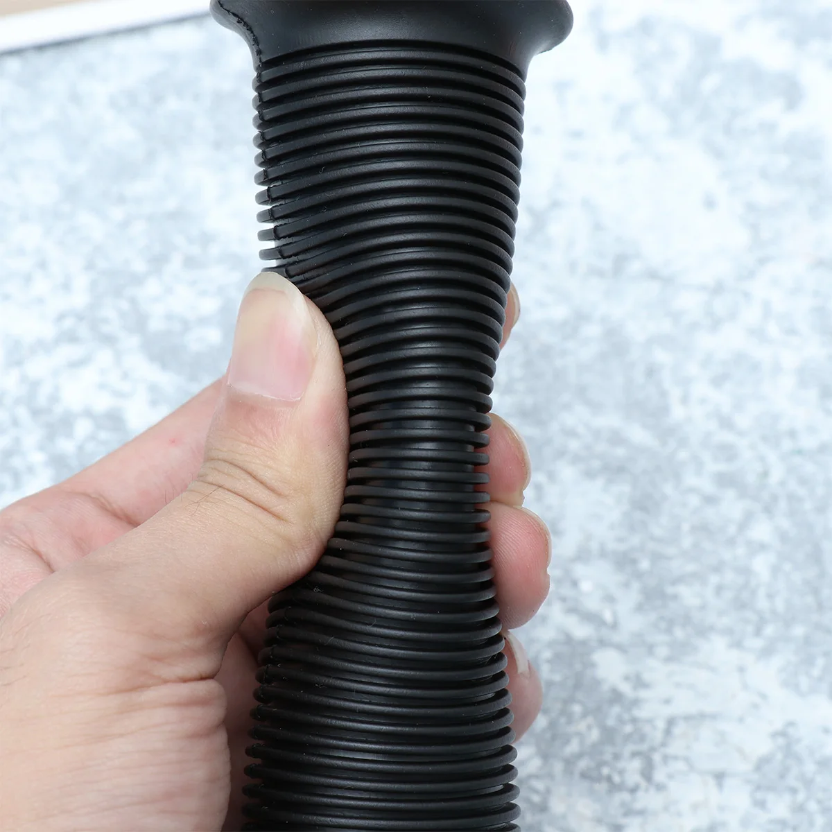 

1 Pair Bar Rubber Non-Slip Thread Surface Handlebar Bike Handlebar Bike Handle Grips 25/28Mm Handle Grips Black