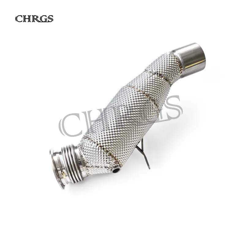 

Custom Exhaust Downpipe For BMW 535I N55 3.0T 2011-2016 Stainless Steel High flow catted downpipe