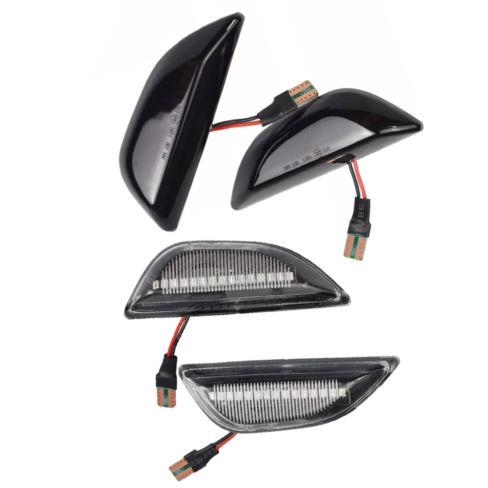 2x LED Dynamic Side Marker Sequential Turn Signal Light Lamp for Opel Mokka 2012-2016 95994974, 95434685, 95994973, 95434684