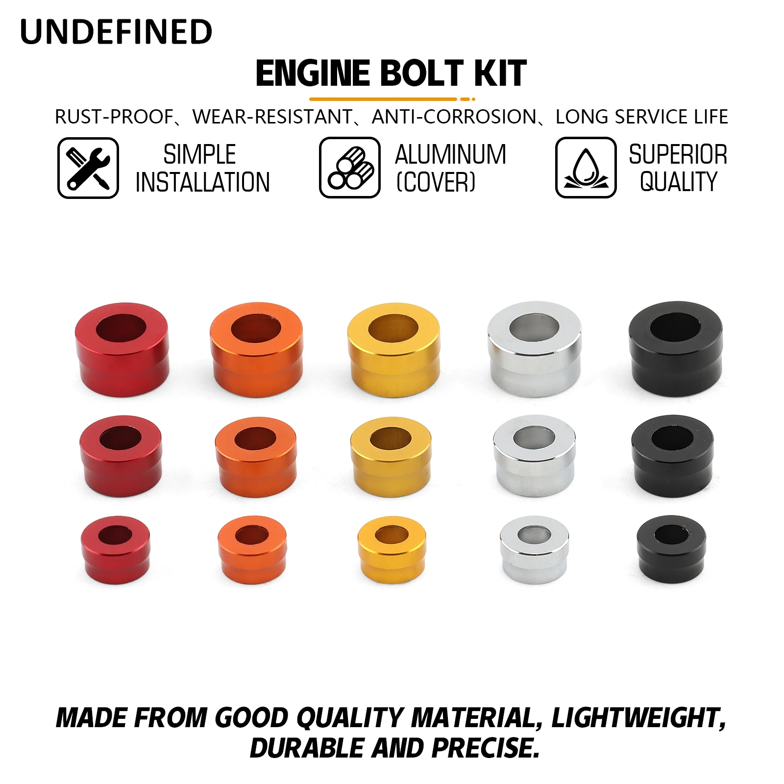 Motorcycle Engine Screw Cap Bolt Cover Guard Kit For Harley M8 TWIN CAM EVO Sportster XL883 1200 Dyna Softail Touring Road King