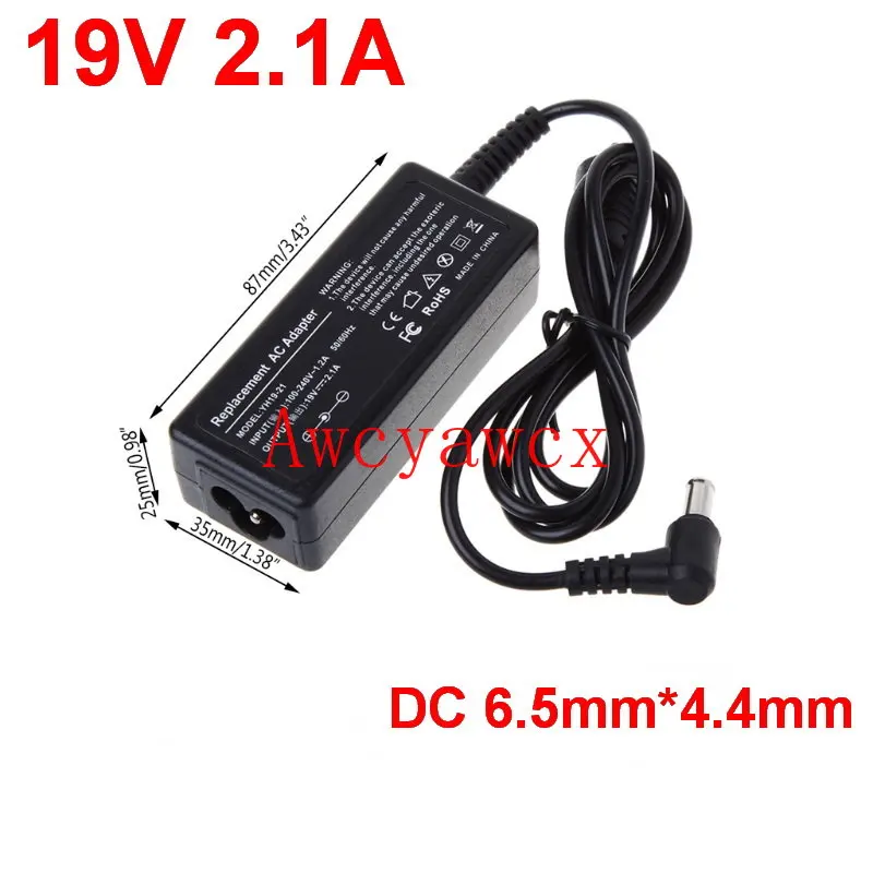 19V 2.1A 6.5mm*4.4mm Adapter FOR LG 24 Inches LED LCD Monitor AP16B-A LCAP26B-E ADS-45FSN-19 19040GPCU Charger Power Supply Cord