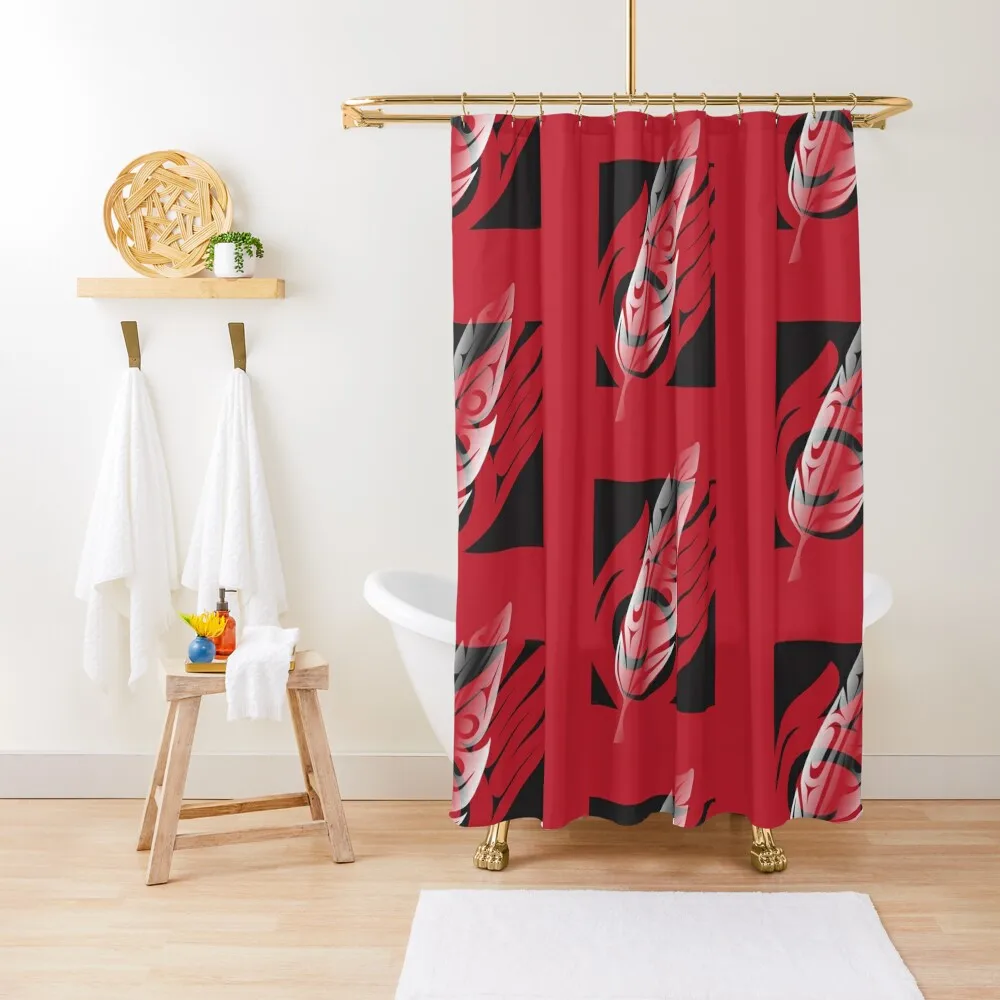 

The Gift Shower Curtain Anti-Mold Waterproof Shower Bathroom Box Curtain