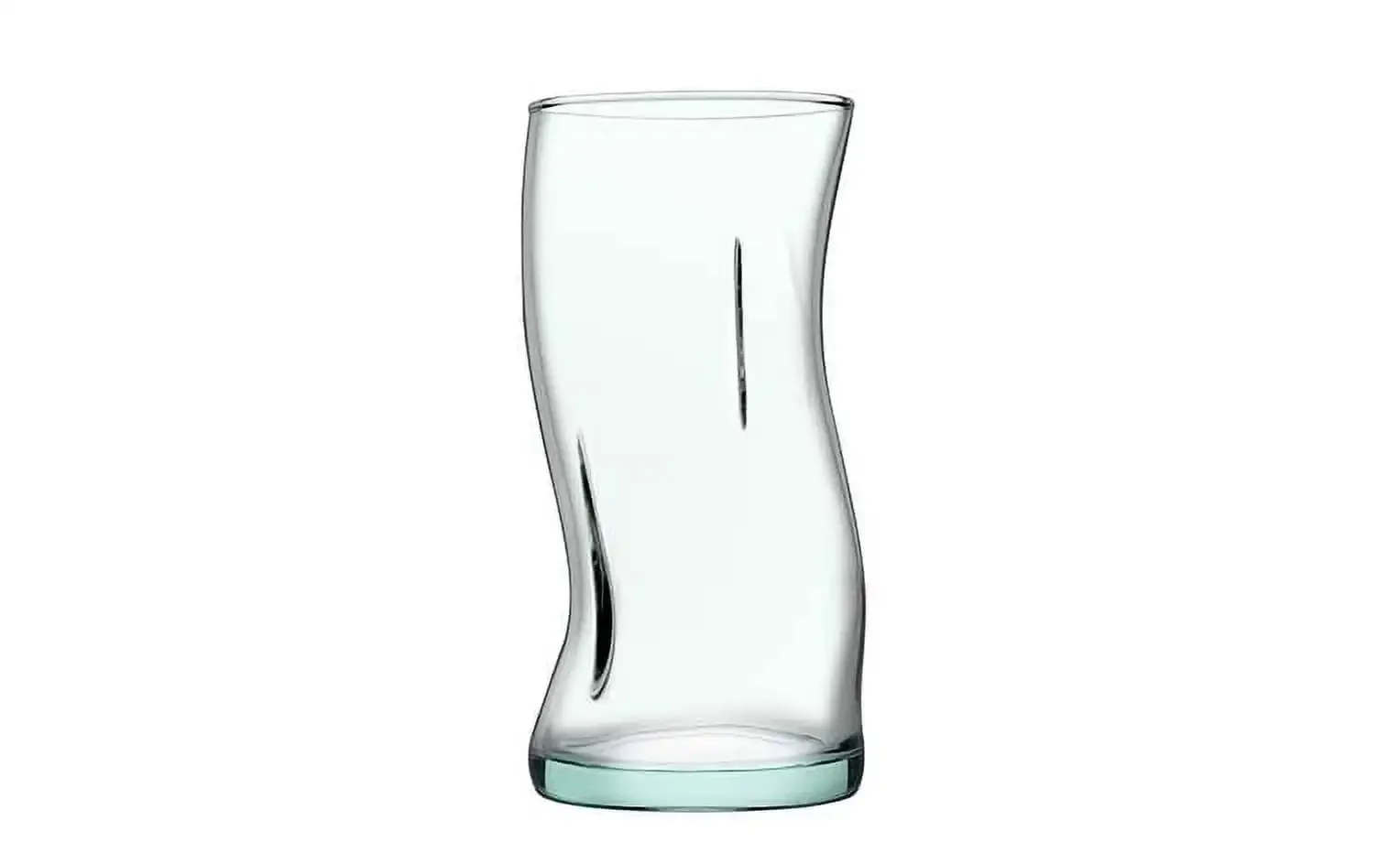Clear Green Glassware, 14.9 oz