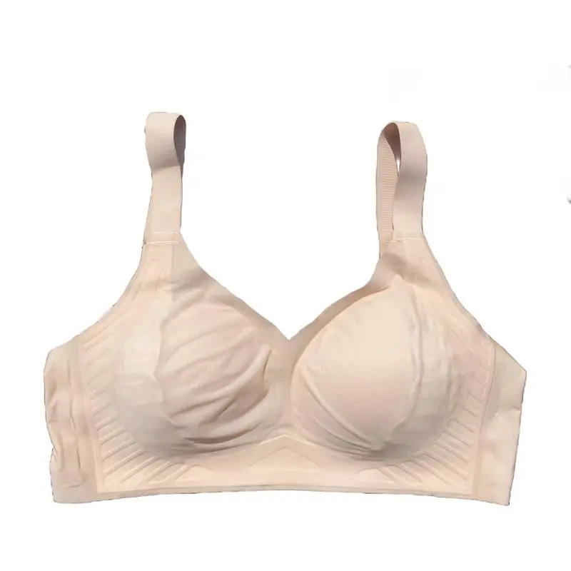 Reggiseno con Protesi Mammarie in Silicone Senza Ferretto, Comodo, Traspirante e Senza Cuciture per Post-Operatorio