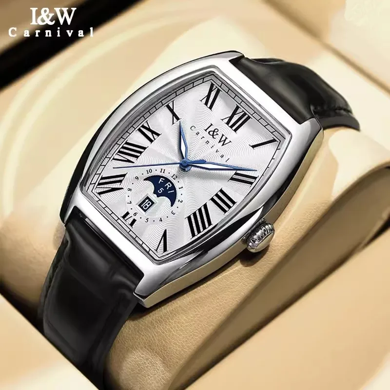 Montre CARNIVAL Mechanical Business Watches for Men Brand Luxury Automatic MIYOTA Movement Wristwatches Waterproof Reloj Hombre