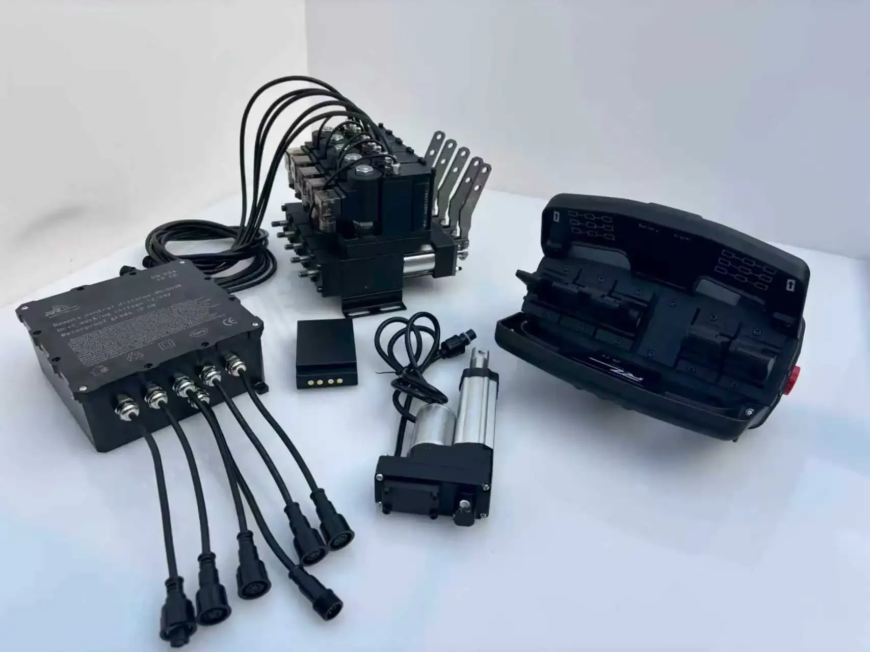 Waterproof 5 Joysticks Proportional Industrial Remote Control Heavy Duty Truck Crane Wireless Controller 12V 24V