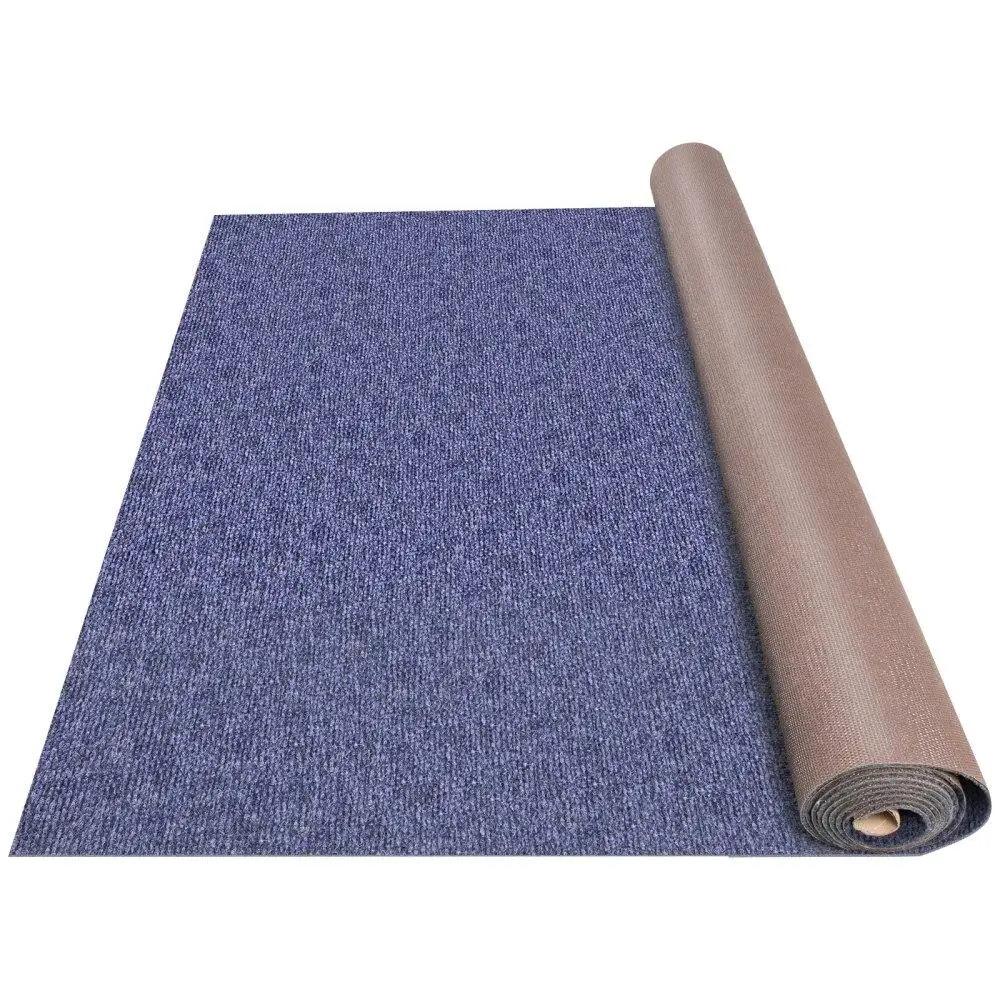 

Deep Blue Marine Carpet 6ft x 18ft Waterproof Outdoor Rug for boats for patio Deck Garage Anti-Slip Runner Marine Grade