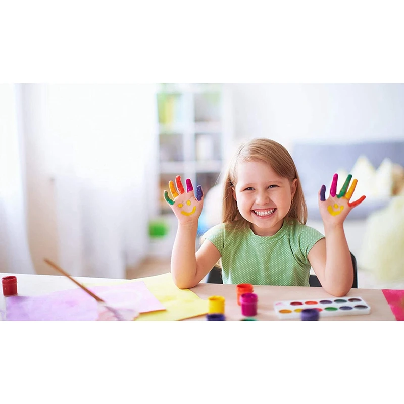 Solid Watercolor Pigment For Kids Bulk Watercolor Paint Washable Watercolor Paint In 12 Colors For Learning Tool At Home