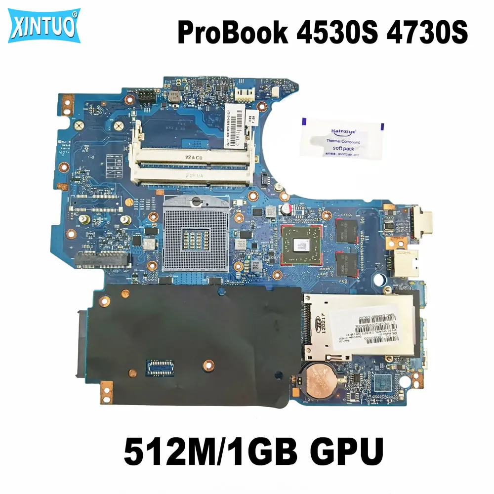 

6050A2465501-MB-A02 Motherboard for HP ProBook 4530S 4730S Laptop Motherboard with HD GPU 1GB HM65 DDR3 100% tested working