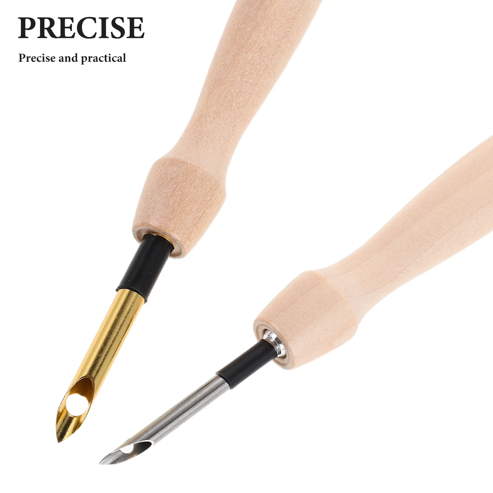 1 مجموعة التطريز لكمة إبرة مجموعة الخشب مقبض الخياطة لكمة إبرة القلم DIY بها بنفسك الحرفية التطريز خياطة زين الخياطة