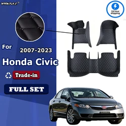 Car Floor Mat For Honda Civic 2007 2008 2009 2010 2012 2013 2014 2015 2016 2017 2018 2019 2020 2021 2022 2023 Car Accessories