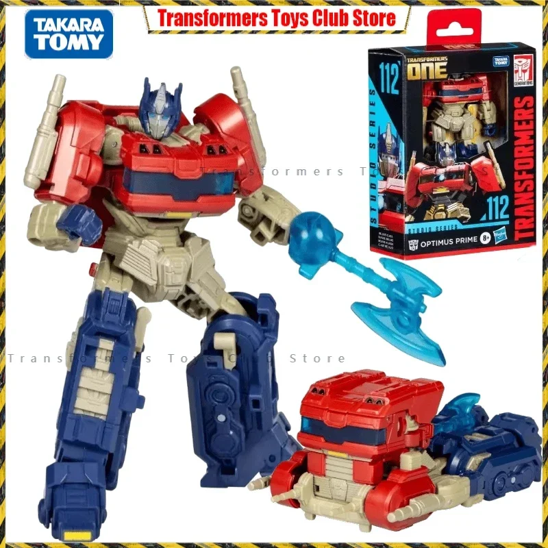 In Stock Takara Tomy Transformers ONE Studio Series SS112 Optimus Prime Deluxe Class Action Figure Collection Model Toy Gift