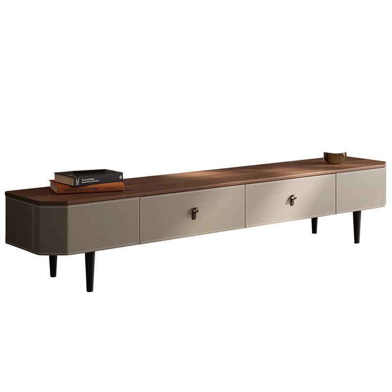 Italian Minimalist TV Cabinet Retro Nordic Living Room Designer Hallway Tv Table Salon Monitor Console Trendy Muebles Furniture