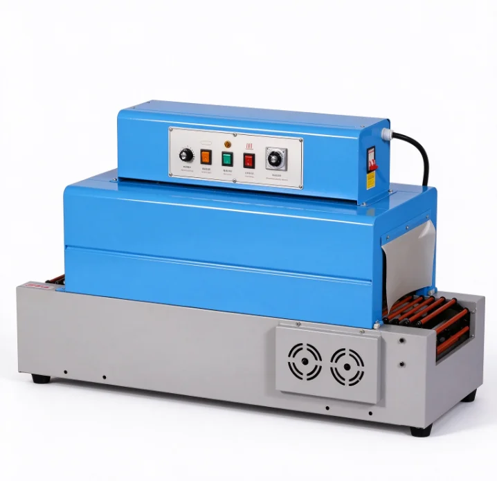Infrared Heat Shrink Wrap Machine 260mm Automatic Tunnel Packaging Equipment Small Film Wrapping Sealer for POF PVC Sleeves