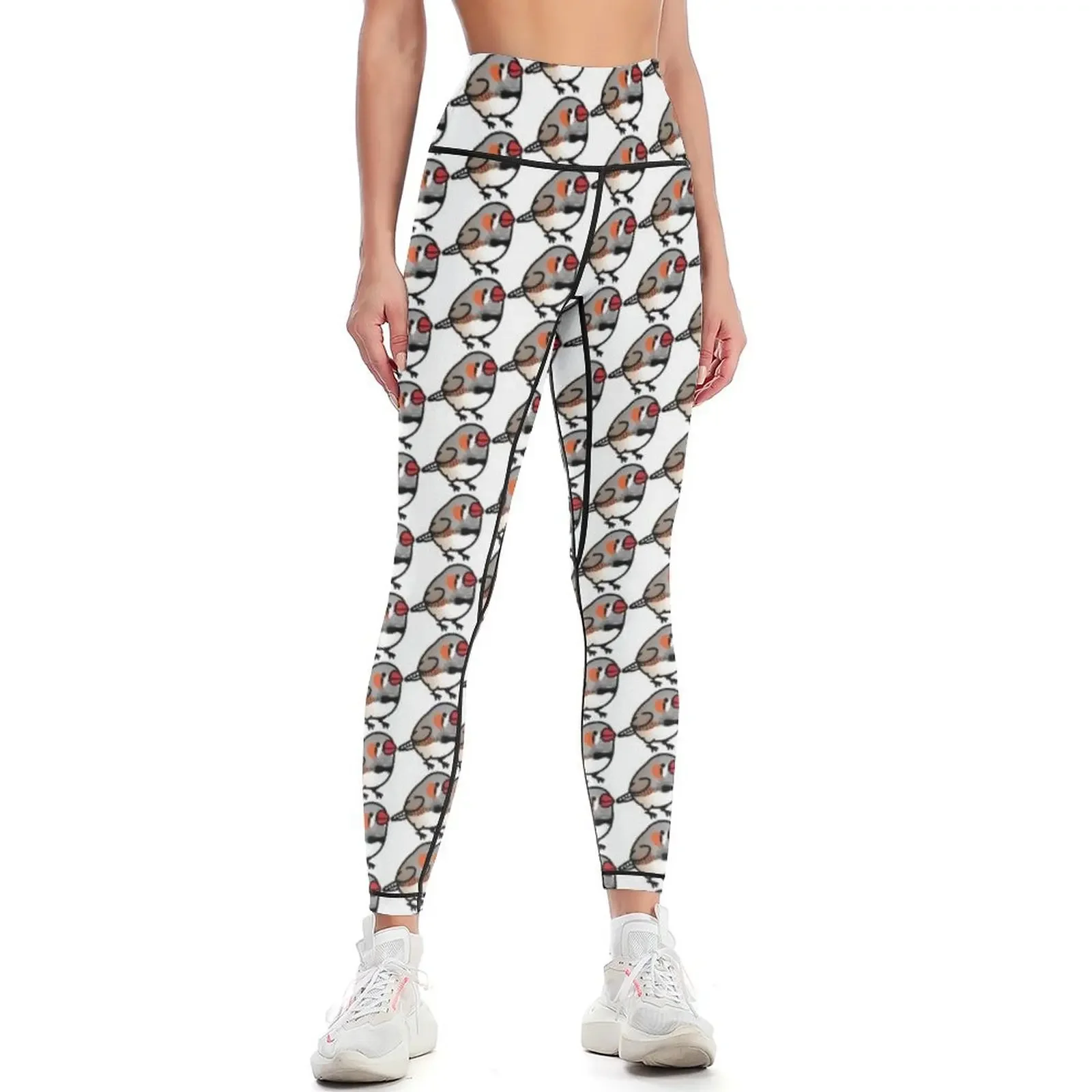 

Chubby Zebra Finch Leggings Women's pants exercise clothing for Legging sexy woman Legging sport Womens Leggings
